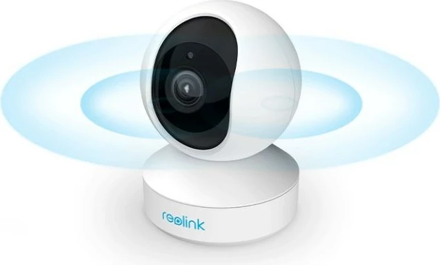 Kamerë e mençur PTZ Reolink E-Series E340, WiFi, për brenda, Full HD, e bardhë