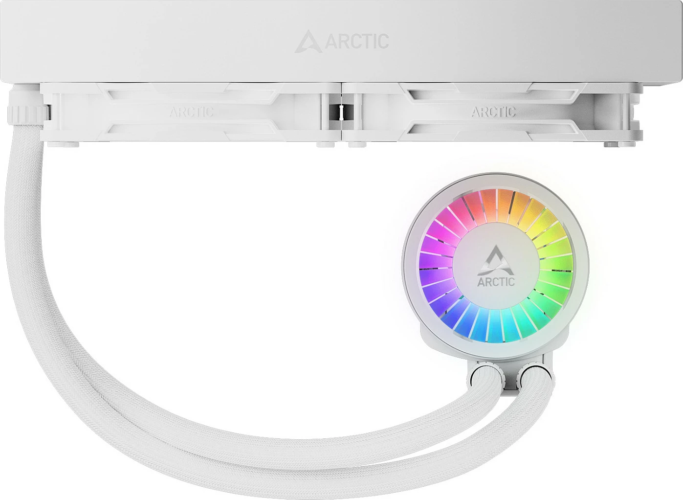 Ftohës uji AIO për CPU ARCTIC Liquid Freezer III Pro 280 A-RGB, 280mm, i bardhë