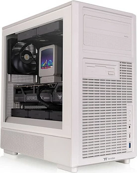Kasë Thermaltake Retro 260, Micro Tower, panel qelqi tempered, Beige