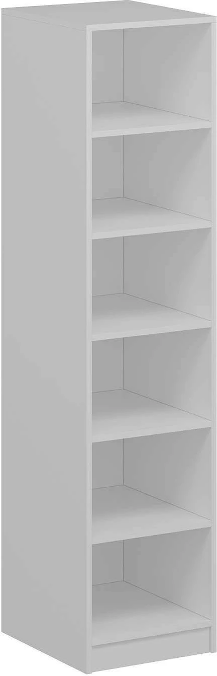 Dollap Skye Decor, Minar Kale - 8684, ngjyrë arre dhe e bardhë