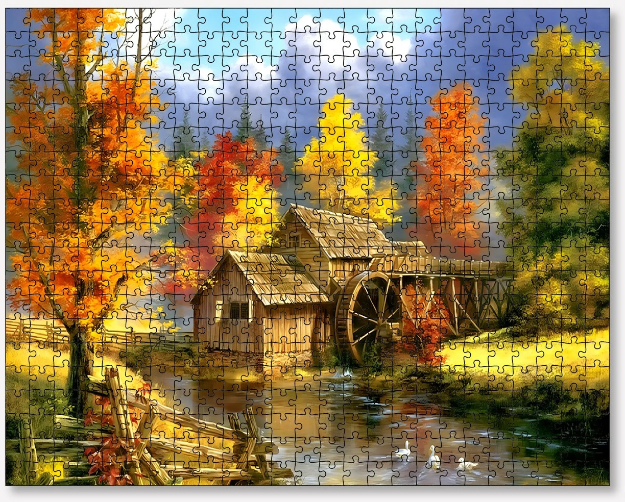 Puzzle 1000 copë, Evila Originals, shumëngjyrësh, PZL_048_1000
