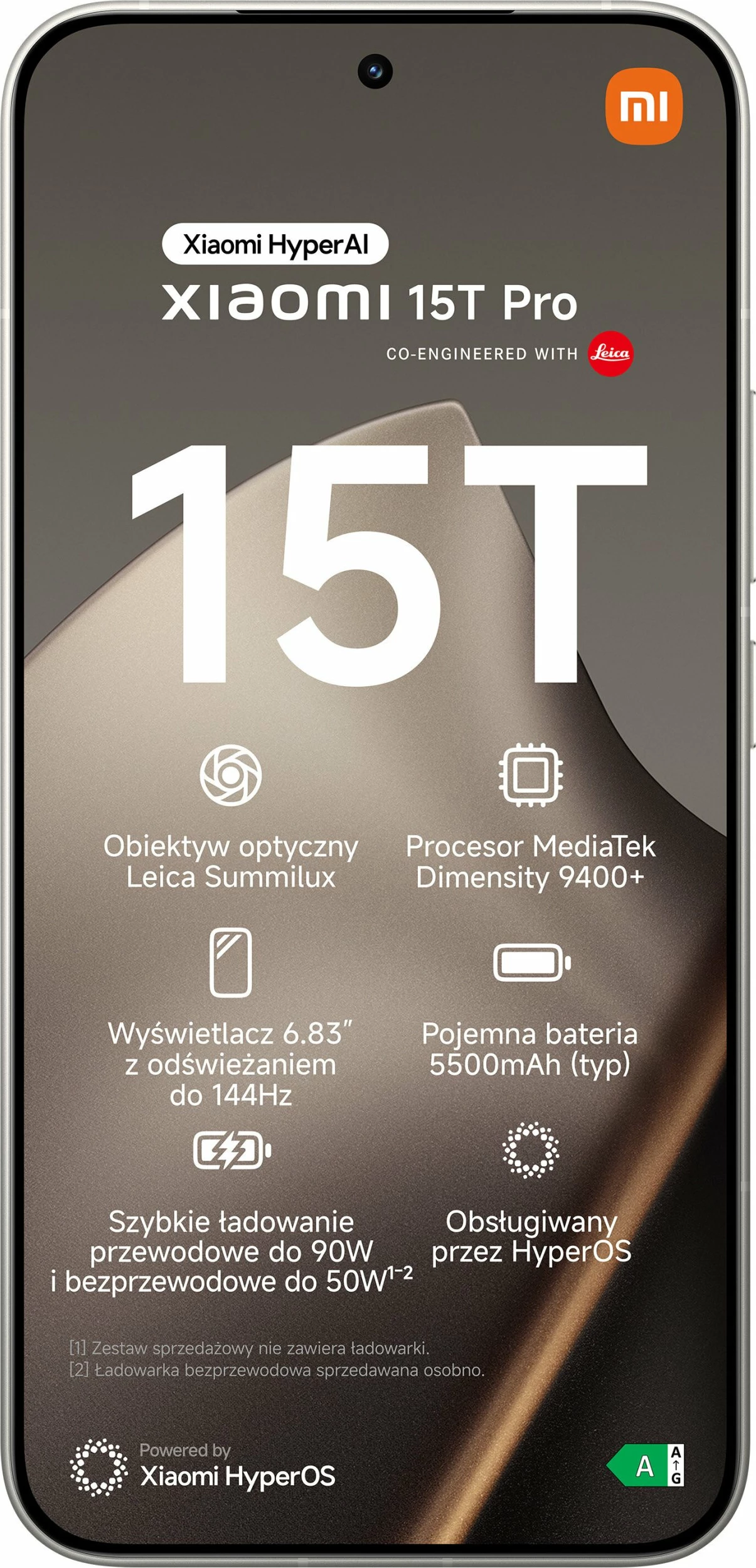 Celular Xiaomi 15T Pro 5G 12GB RAM 512GB Gri (68026)