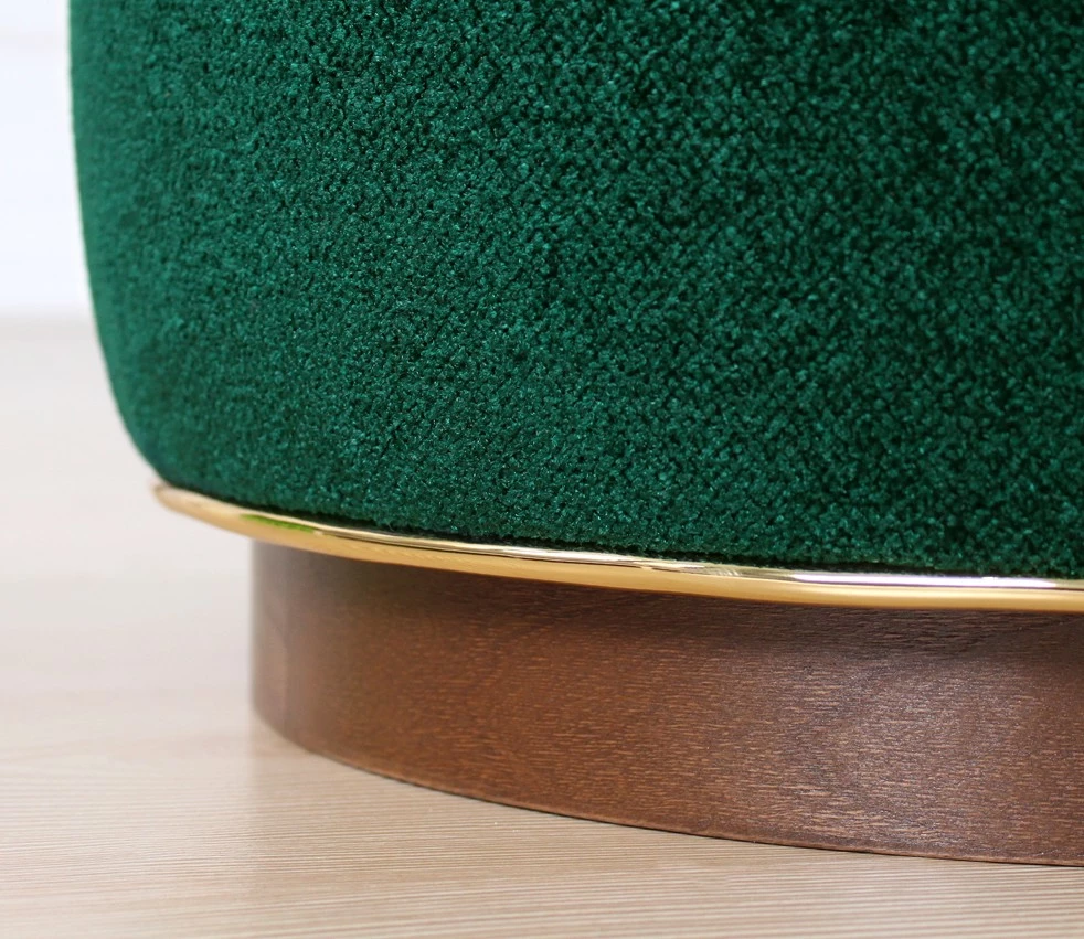Puf Atelier del Sofa, ngjyrë e gjelbër e errët, Zeone