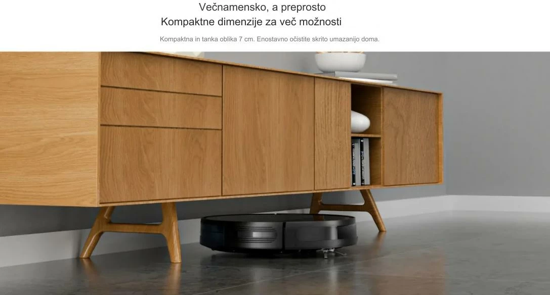 Robot fshesë me korrent Lydsto G1, 3300Pa, me funksion larjeje, Wi‑Fi, bateri 2600mAh, e bardhë