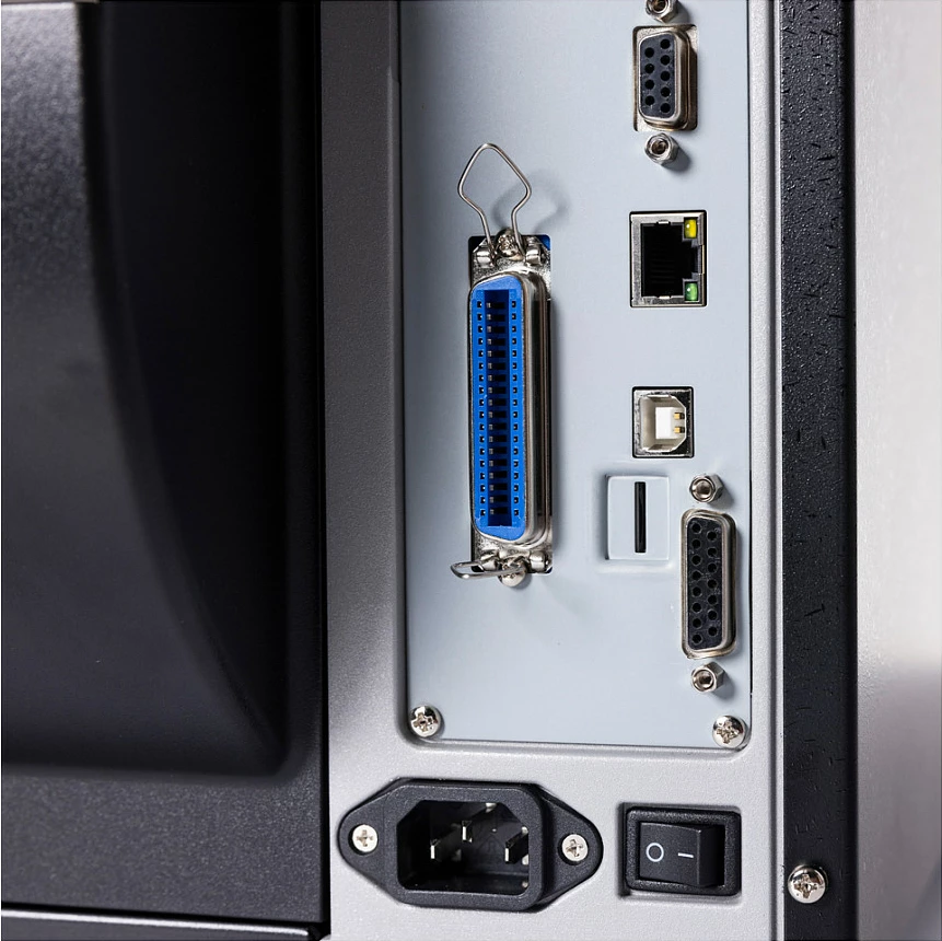 Printer etiketash Brother TJ-6521TN, 6", 203 x 300 DPI, termal/transfer termik, Wi‑Fi/Bluetooth/Ethernet, e zezë