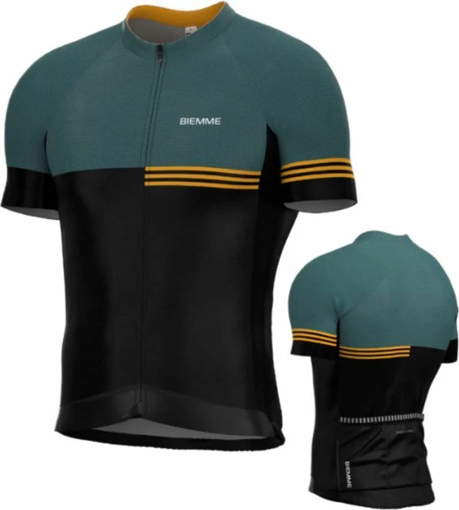 Maicë për meshkuj Biemme, e zezë dhe e gjelbër