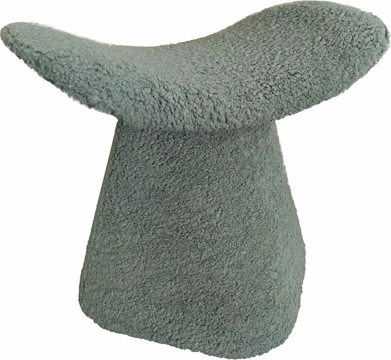 Karrige për bar Wale, ngjyrë bajame e gjelbër, 51x33x49