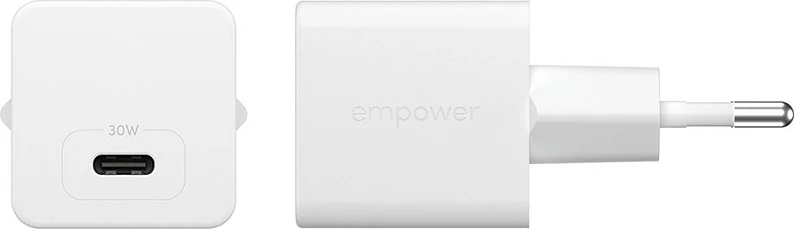 Karikues muri PanzerGlass empower Turbo 30W, USB-C PD, EU Plug, i bardhë