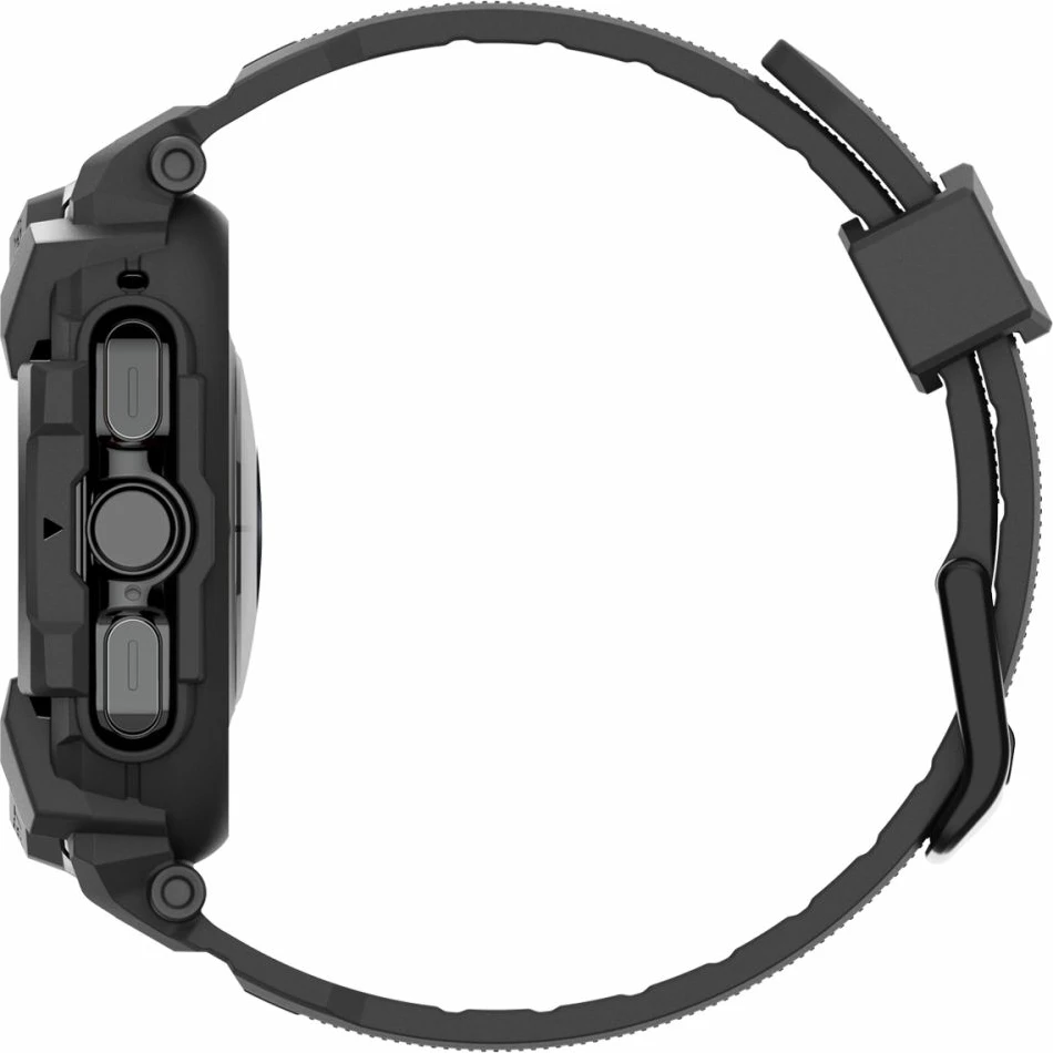 Mbështjellës Spigen Rugged Armor Pro për Samsung Galaxy Watch Ultra 47mm, i zi