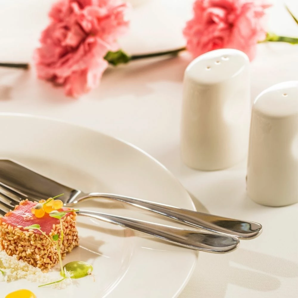 Shaker piper Fine Dine Crema 50x70mm, krem, set 6 copë