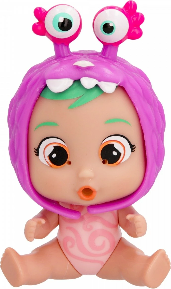 Kukull Cry Babies Stars Jumpy Monsters Bubu, Tm Toys, plastikë, për vajza, pa bateri, vjollcë