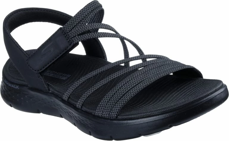 Sandale femra Skechers GO WALK FLEX EMMA 141473, të zeza