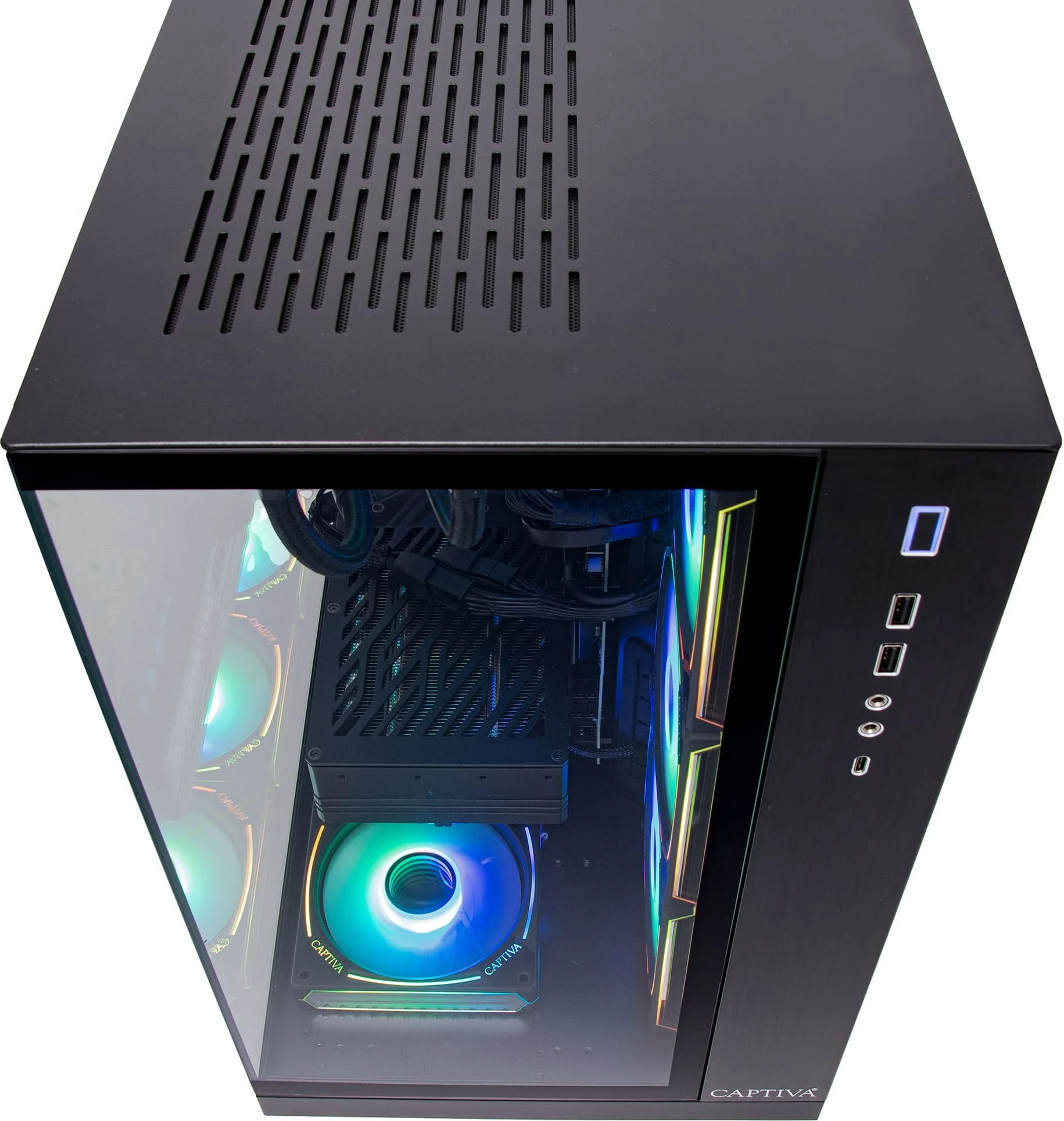 Kompjuter Captiva Highend Gaming I90-060, i9-14900KF, RTX5070 12GB, SSD 2TB, 32GB RAM, Windows 11 Home