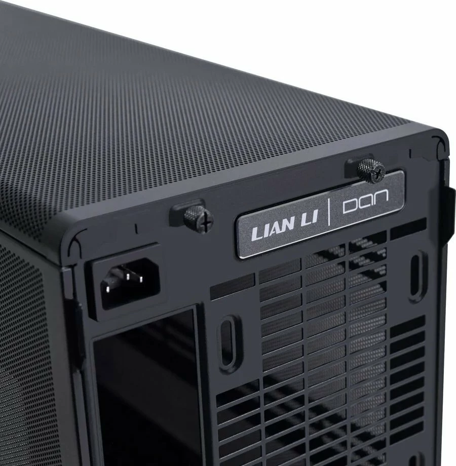 Kasë Lian Li DAN A3 A3-MATX mATX Mini Tower 26L, e zezë
