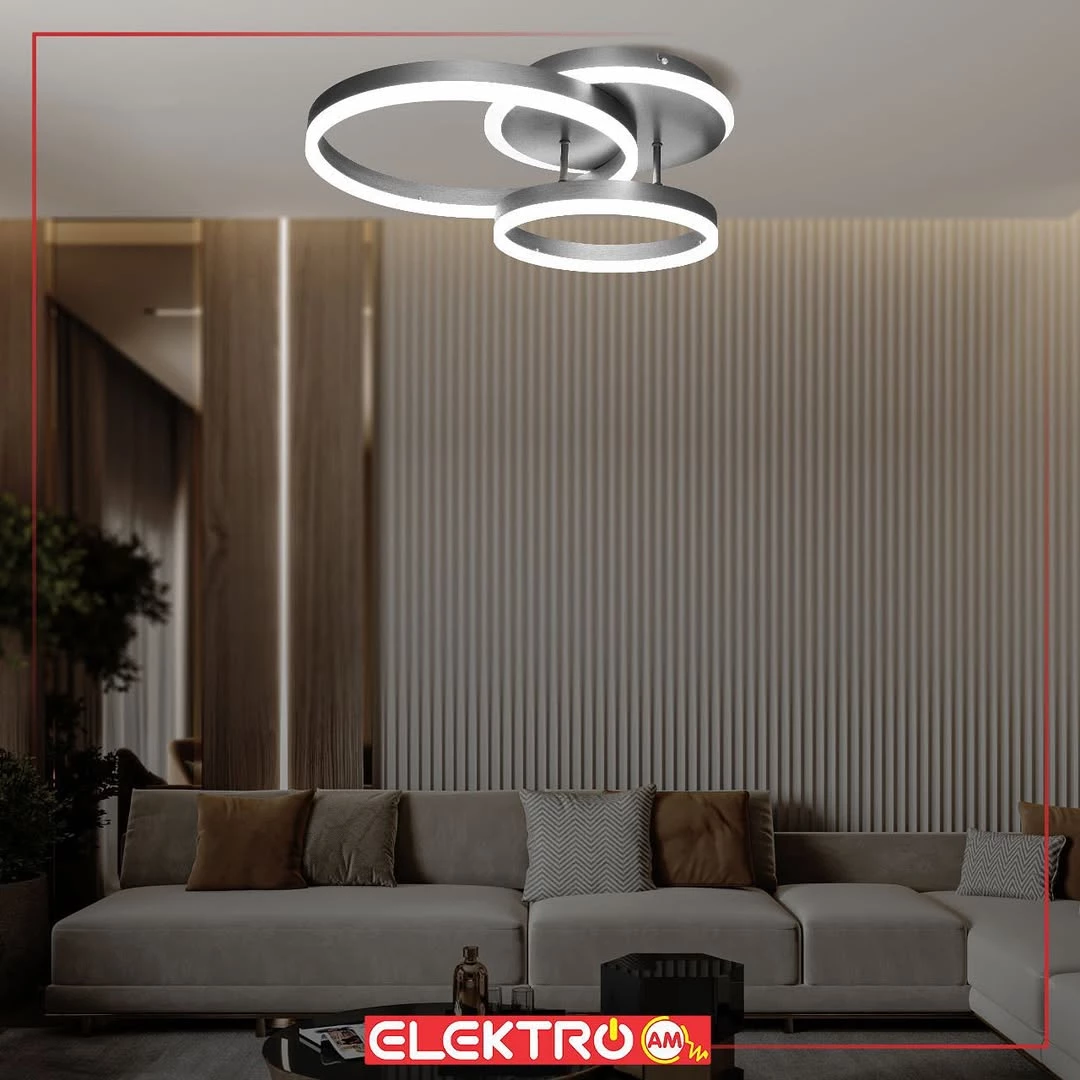 Abazhur LED tavani H467-GR