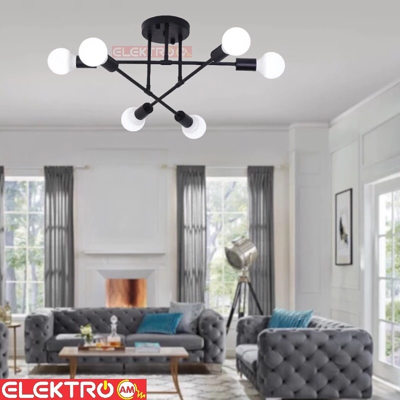 Abazhur klasik 6 llampa