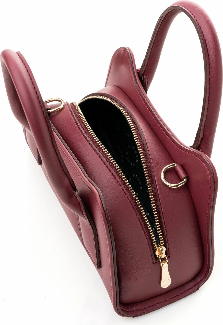 Çantë dore Vince Camuto, Bergamo, ngjyrë e kuqe claret