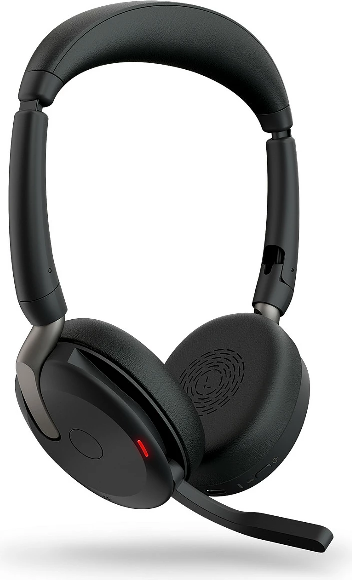 Smartwatch Jabra Evolve2 65 Flex, Link380a UC Stereo, Wired & Wireless, 20 - 20000 Hz, Office/Call center, 136 g, Headset, Black