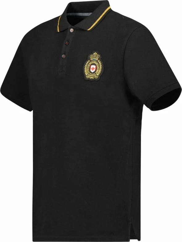 Maicë polo për meshkuj Canadian Peak, e zezë [Madhësia: XXL]