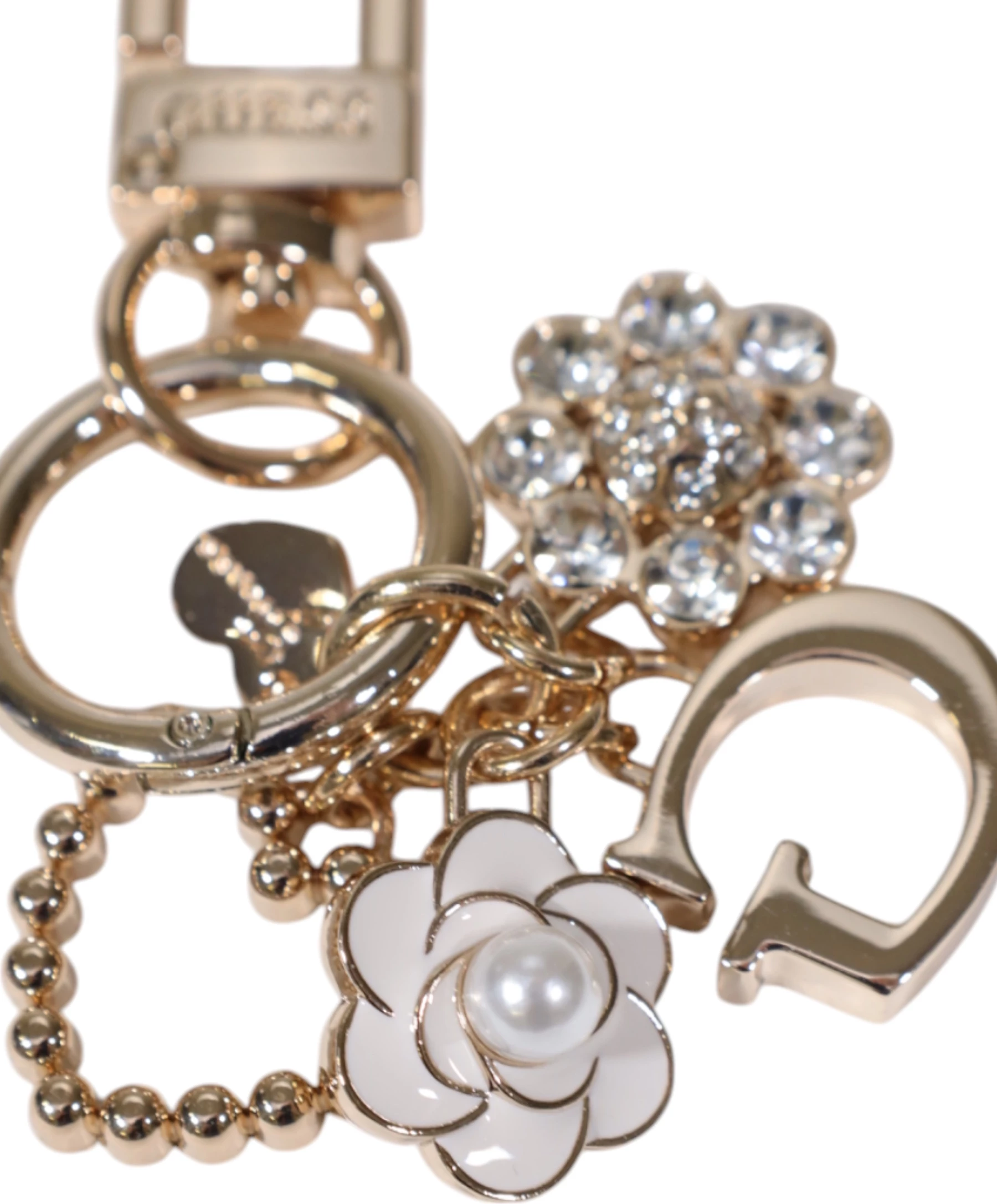 Varëse çelësash për femra Guess Everlee RWR746 01030, e artë
