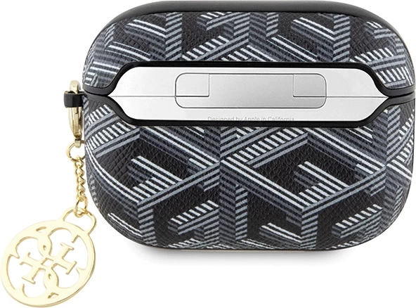 Mbështjellës Guess GCube Charm për AirPods Pro, i zi