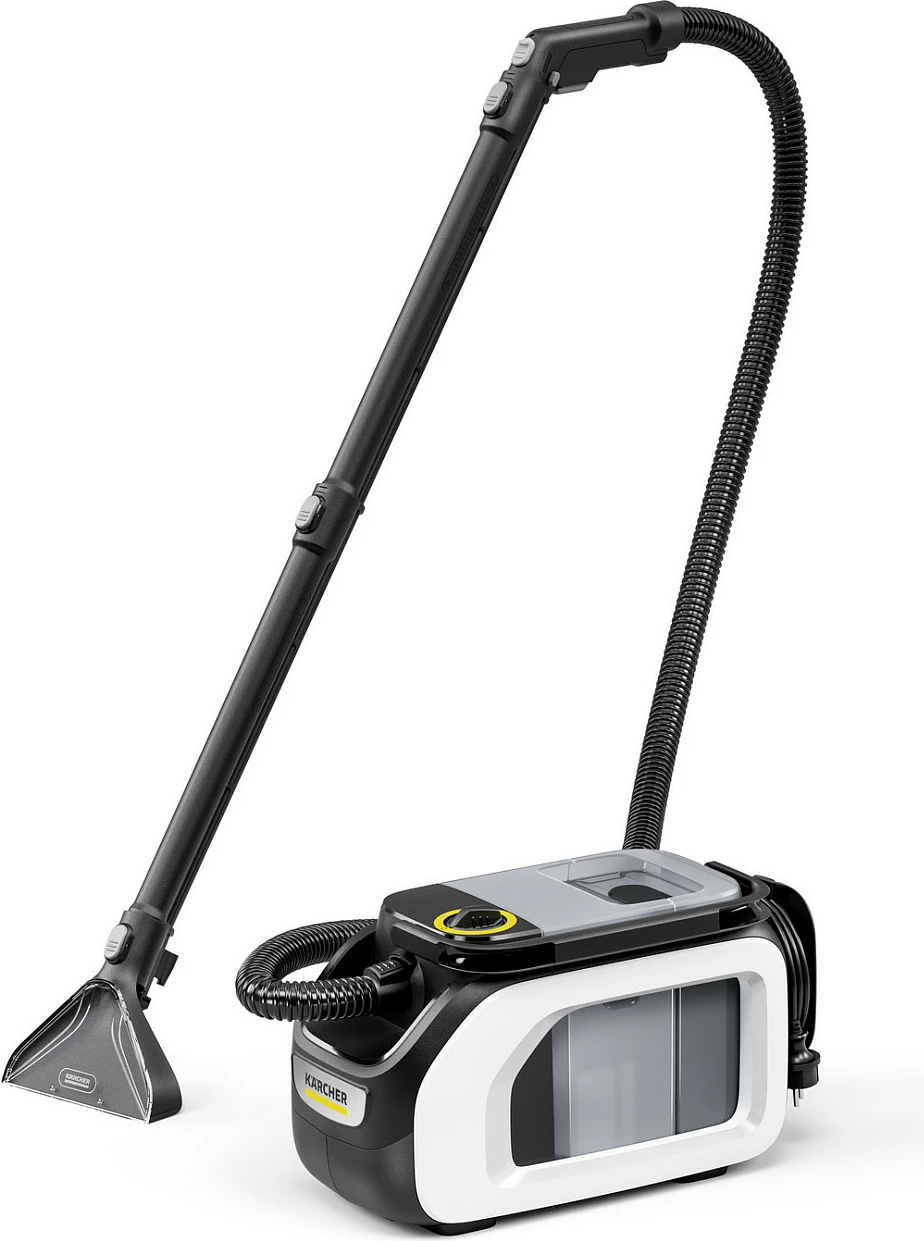 Fshesë me korrent cilindrike Kärcher SE 3 Compact Home Floor, 500W, pa qese, e bardhë/zezë/gri