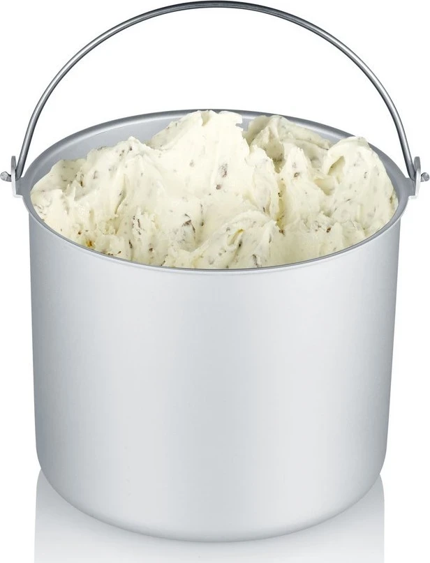 Aparat për akullore Severin EZ 7405, 2L, 180W, argjendtë