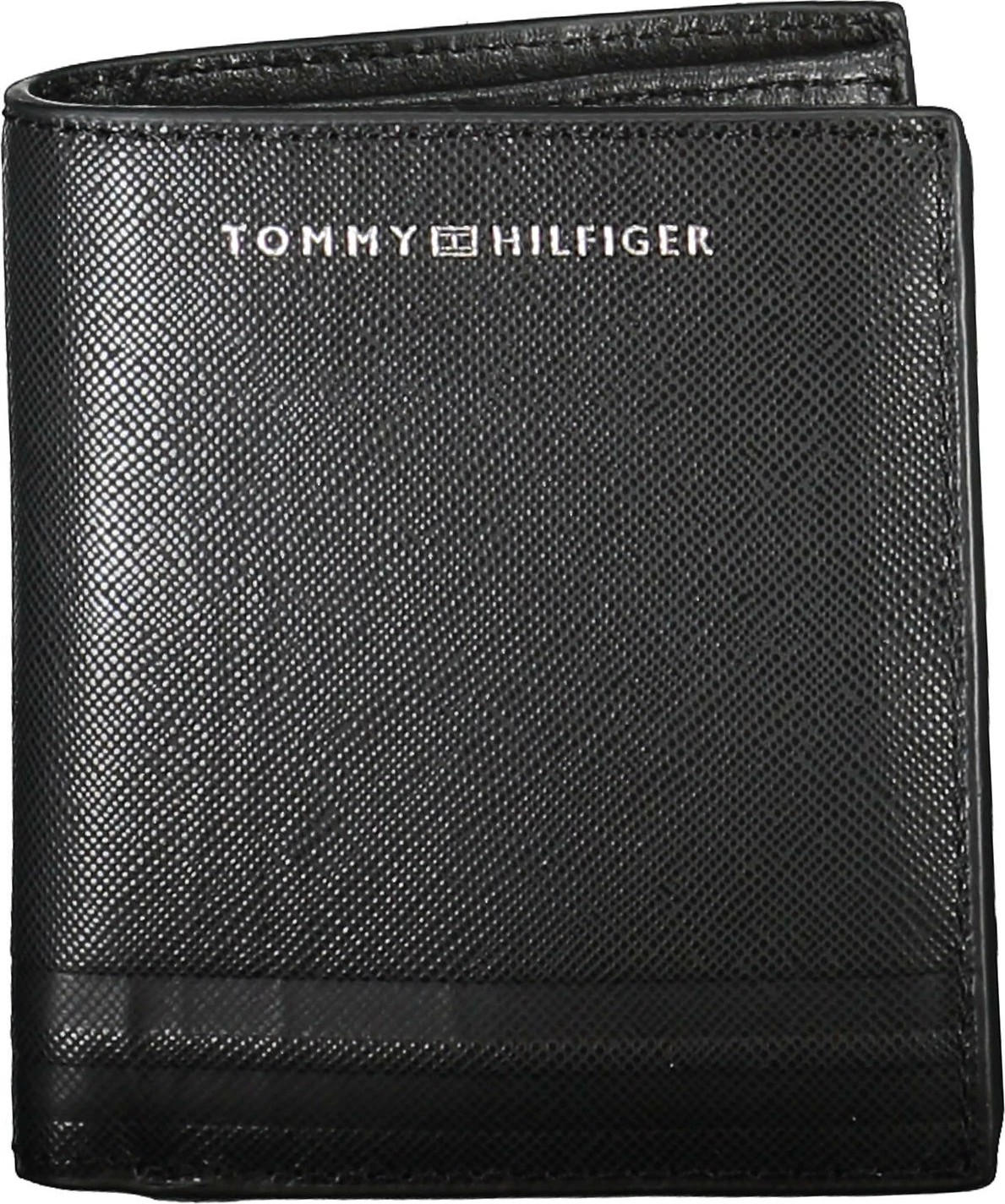 Portofol për meshkuj TOMMY HILFIGER, i zi