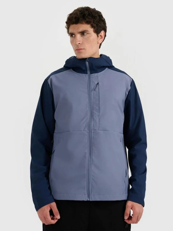 Jakne softshell për meshkuj 4f, e zezë