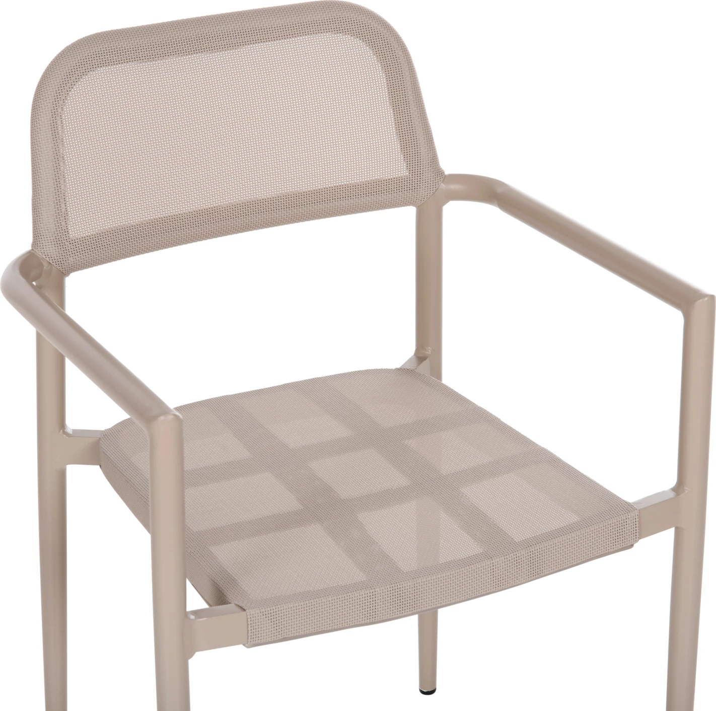 Karrige alumini RONNY, ngjyrë shampanjë, FH5998.03, 53x51x80H cm