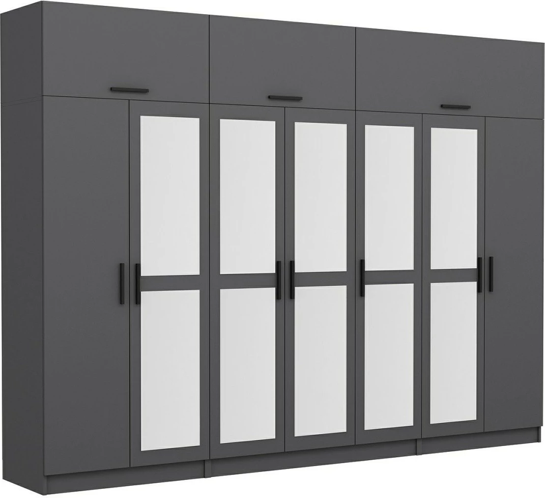 Dollap Skye Decor, ngjyrë antracit, Kale - 5191