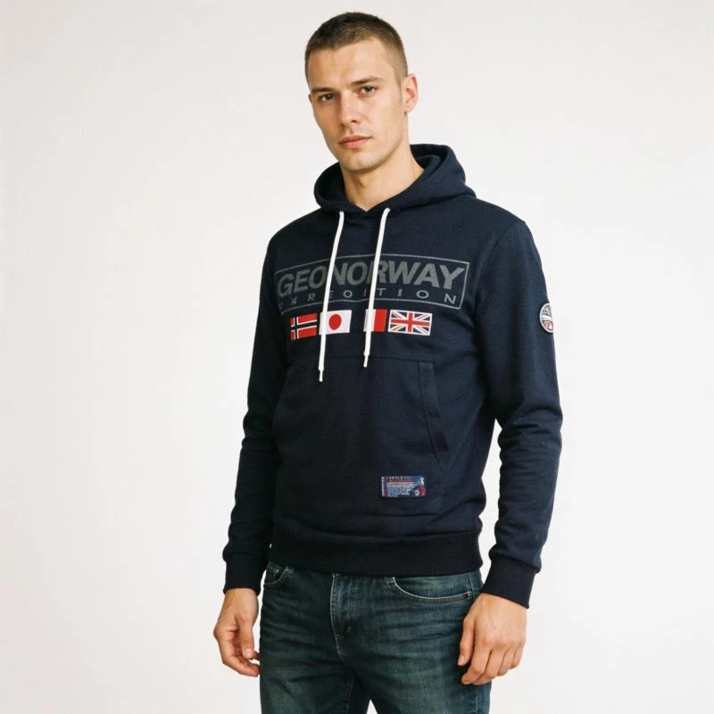 Duks për meshkuj Geographical Norway, navy blue [Madhësia: XL]