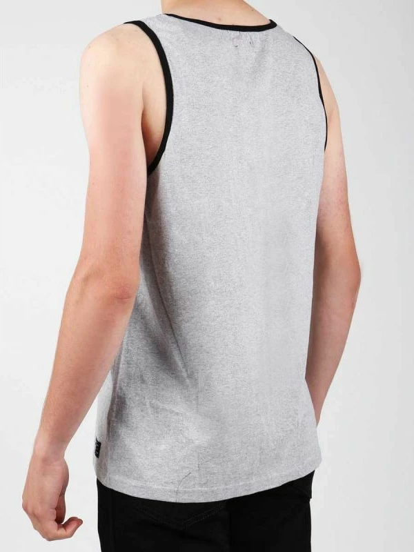 Maicë pa menge për meshkuj DC, gri