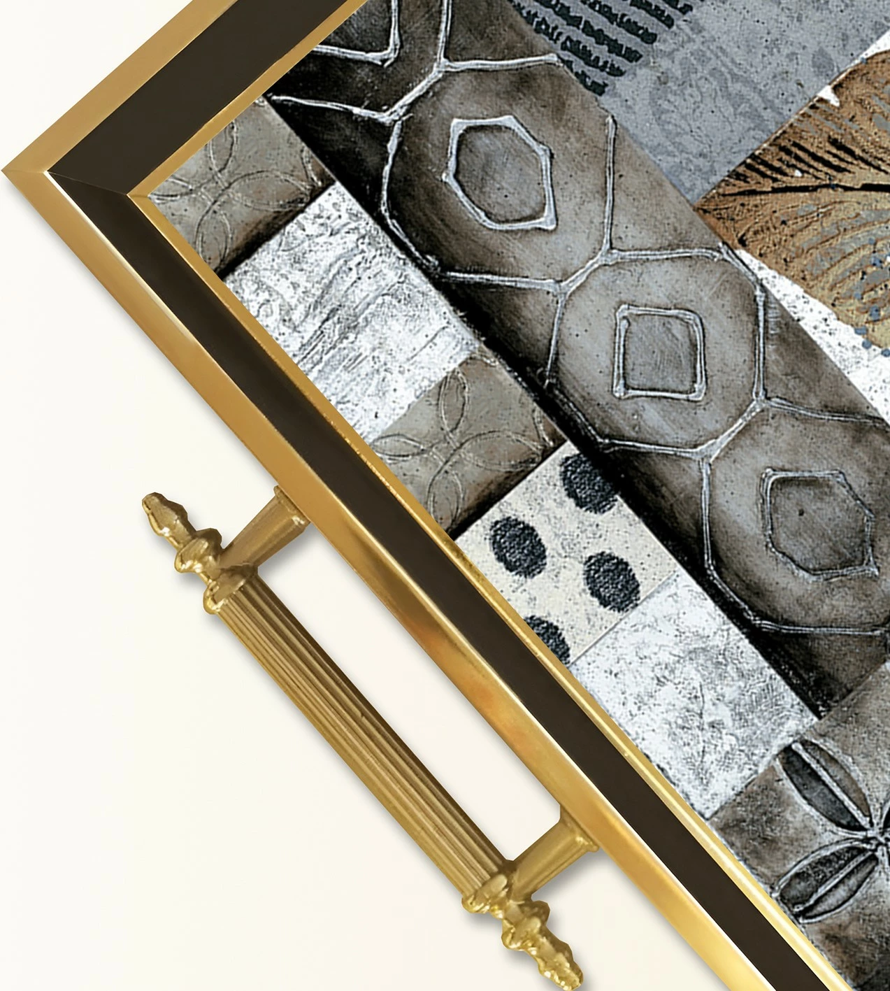 Tabaka xhami Aberto Design, shumëngjyrëshe, TPA9890