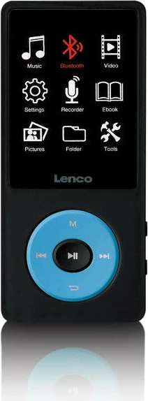MP4 player Lenco Xemio-860BU, 256GB, Bluetooth, i zi/blu