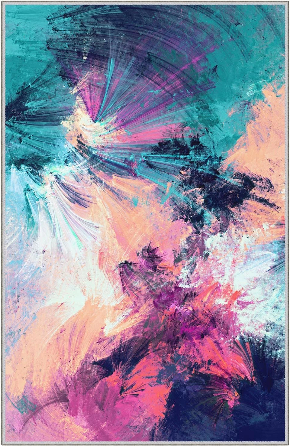 Qilim Conceptum Hypnose, shumëngjyrësh, 60x100cm, Hmnt764
