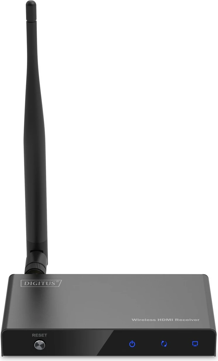 Marrës HDMI pa tela Digitus DS-55346, 1920 x 1080 piksel, AV marrës, 100 m, Wireless, Ngjyrë e zezë