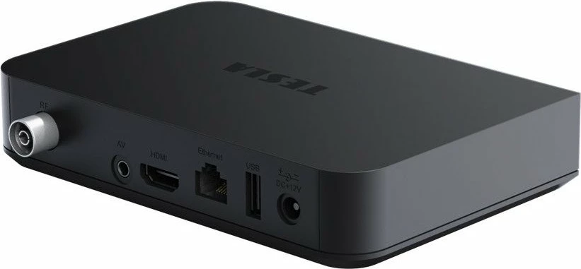 Boks multimedia Tesla MediaBox XT850 32GB/2GB Android TV 11 4K me DVB-T2, e zezë