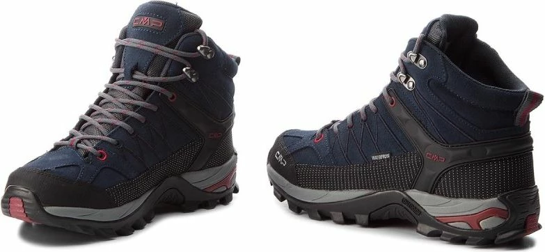 Këpucë trekking të larta CMP Rigel Mid WP, nr.44, blu navy