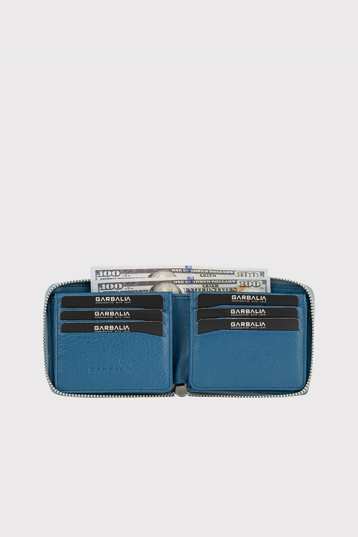 Portofol unisex, ngjyrë blu petrol, Zoozie Bags, Carole