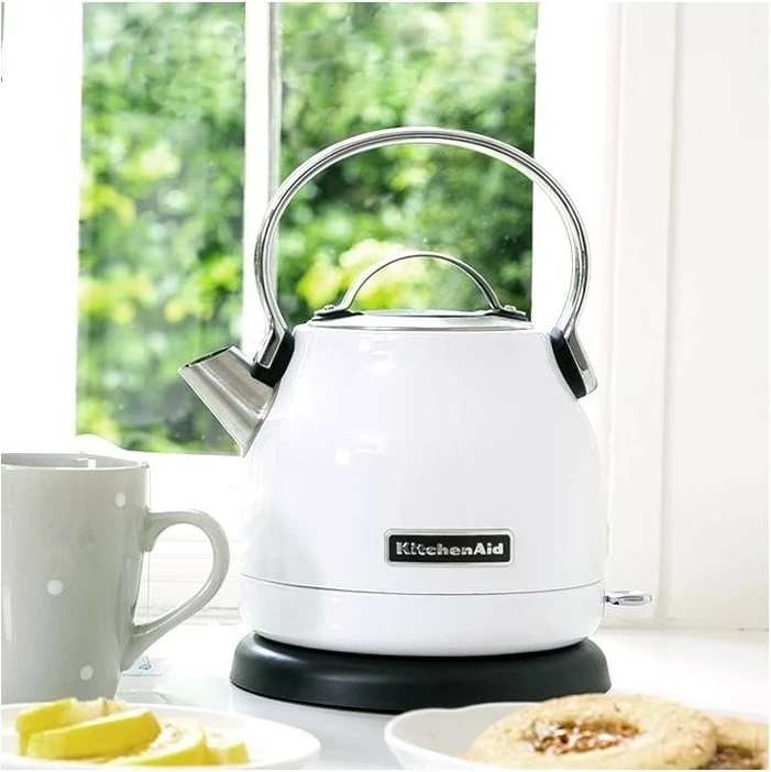 Çajnik elektrik KitchenAid Stella 5KEK1222E, 1.25L, bardhë
