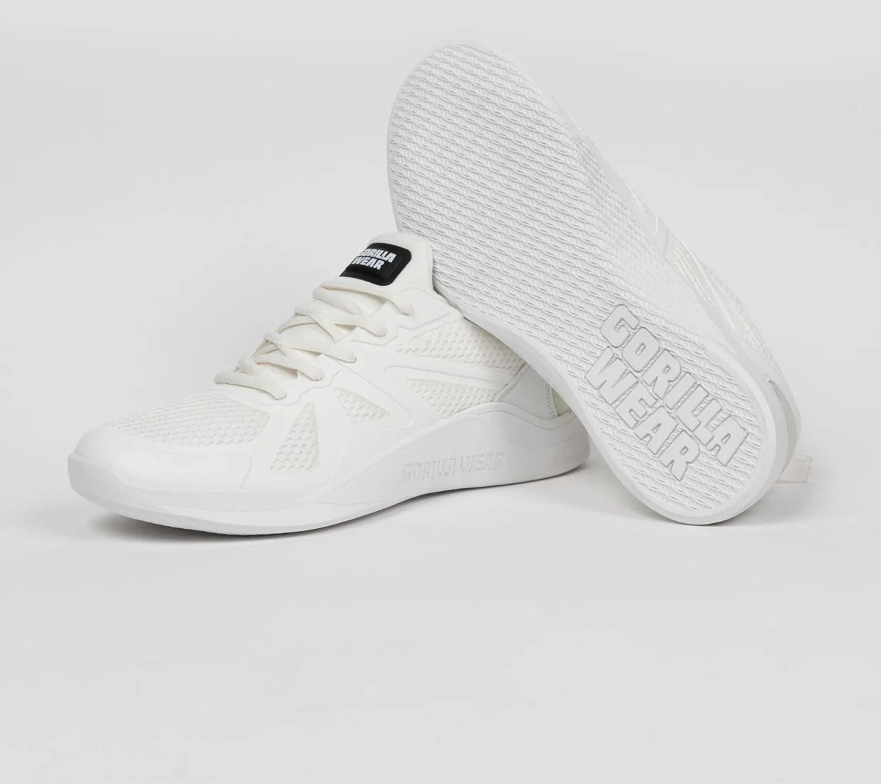 Gorilla Wear Gym Hybrids -White/White [Madhësia: 40]