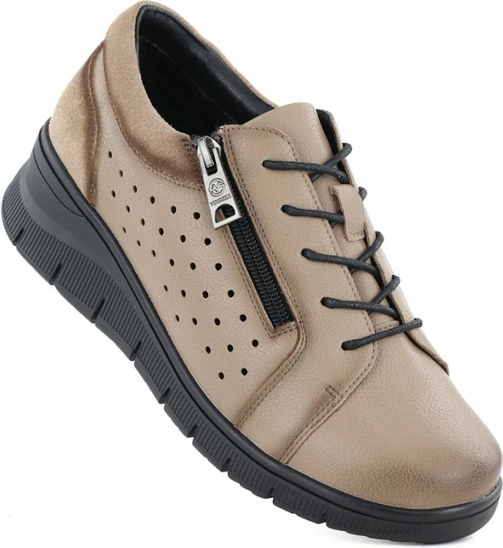 Këpucë me platformë për femra Vinceza 39977, bezhë