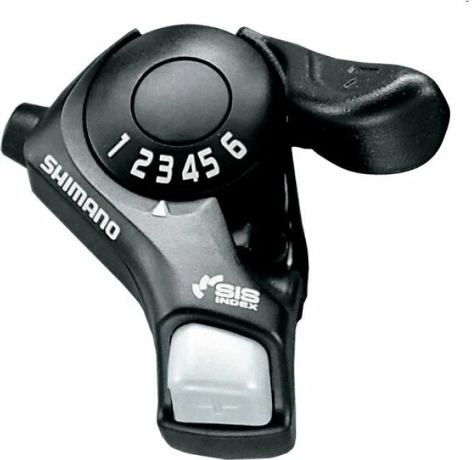 Leve ndërrimi Shimano për biçikletë, 6 shpejtësi, e djathtë