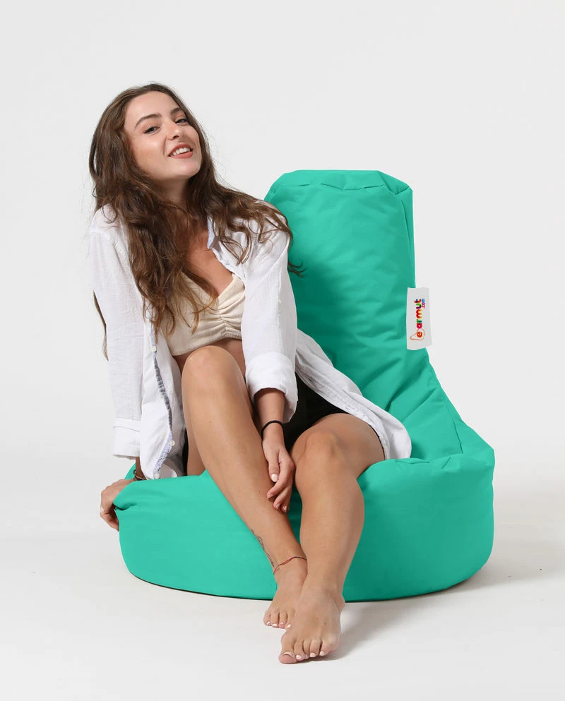 Qese ulëse për kopsht, Atelier del Sofa, Lina, ngjyrë turquoise