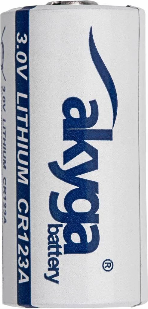 Bateri litiumi Akyga AKY2148 CR123A 1500mAh 3V, 1 copë