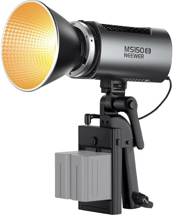 Lampë LED Neewer MS150B Bi-Color 130W 2700-6500K, e zezë, set me aksesorë