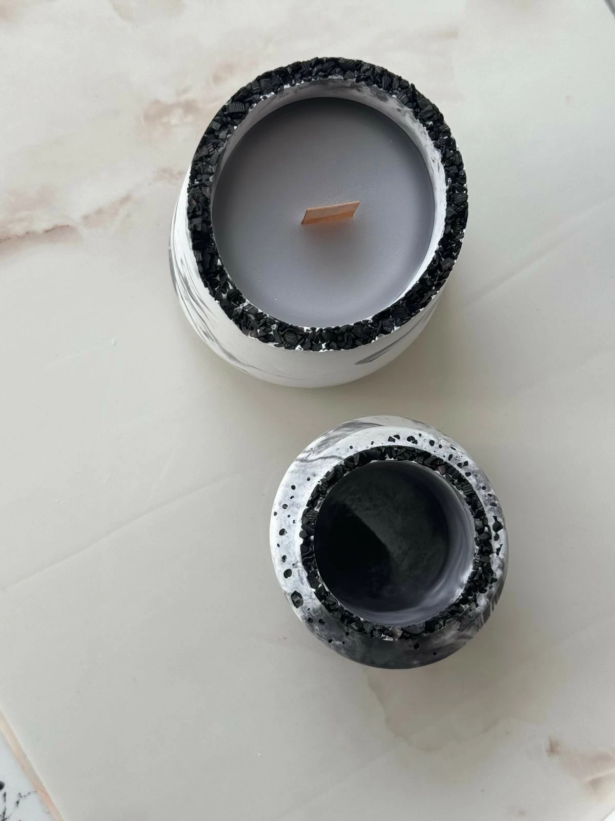Set qirinjsh (3 copë), Evila Originals, Glamour Candle 43ST