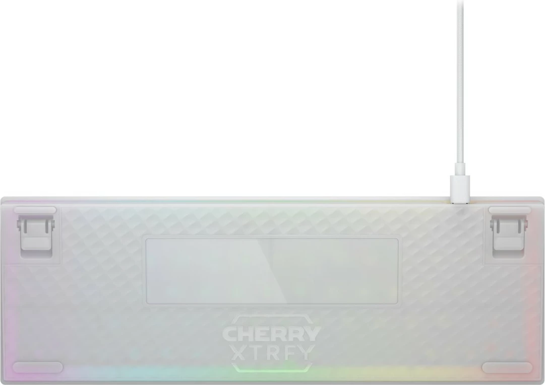 Tastierë Cherry XTRFY K5V2, US layout, MX Red, e bardhë, me kabllo