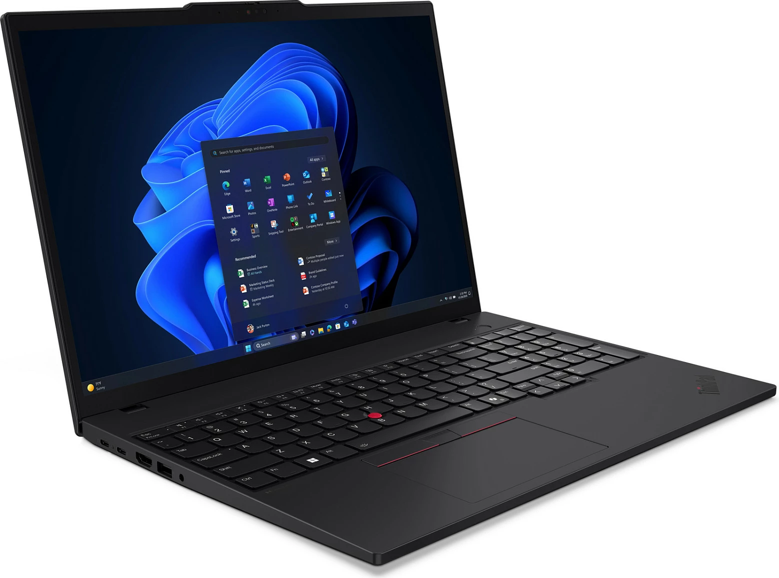 Laptop Lenovo ThinkPad T16 Gen 4, Core Ultra 7 258V, 32GB RAM, 1TB SSD, 16" WUXGA, LTE 4G, Windows 11 Pro, i zi